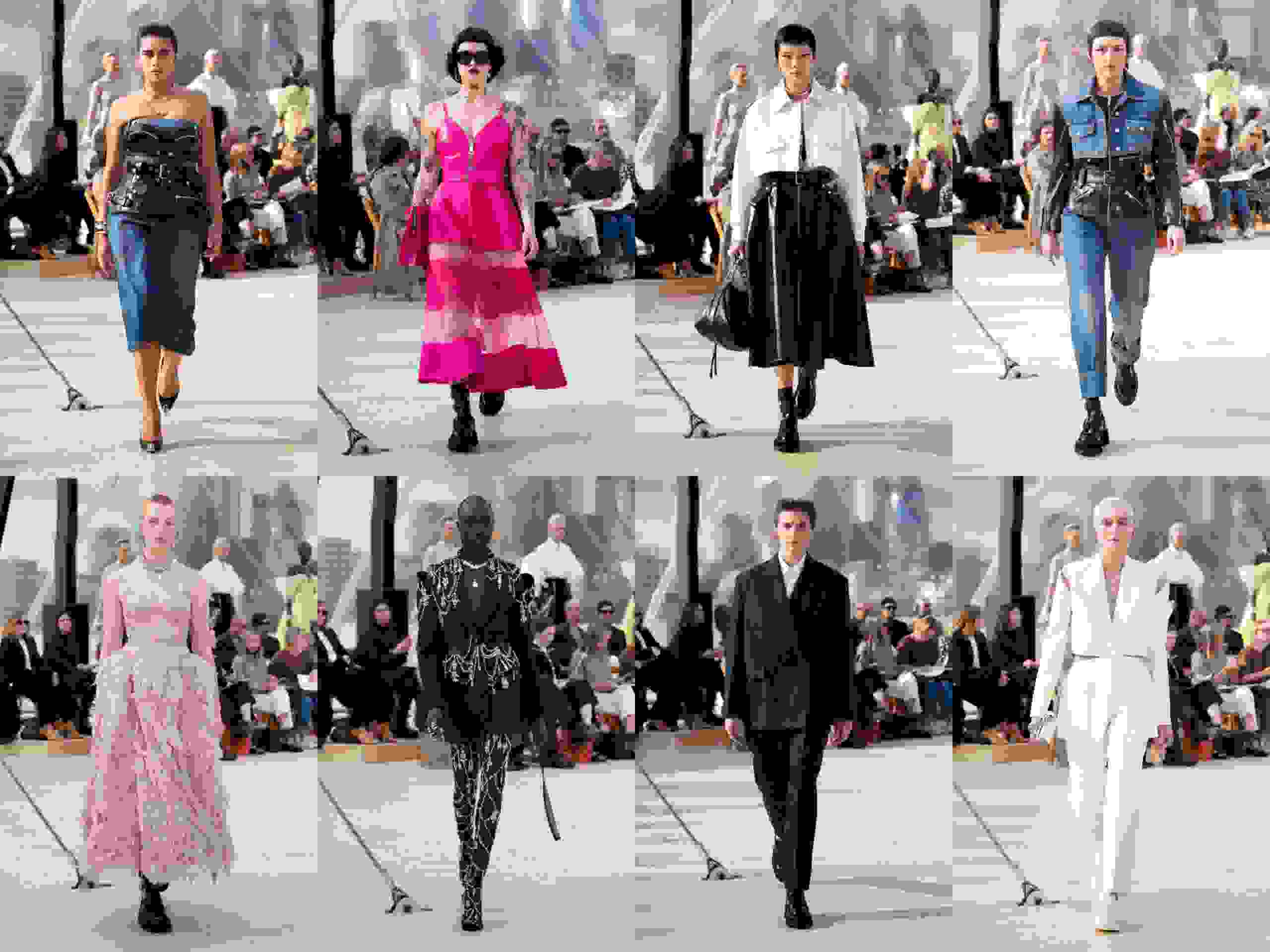 Hinh anh Alexander McQueen Xuân Hè 2022: Những “kẻ săn bão” trên bầu trời London 14
