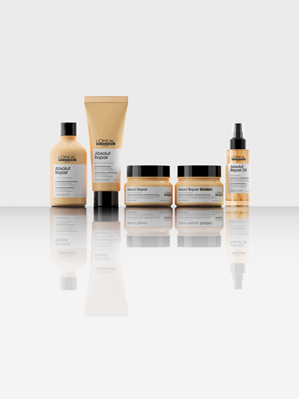 Hinh anh Set sản phẩm phục hồi hư tổn toàn diện L'Oréal Professionnel Absolut Repair 1