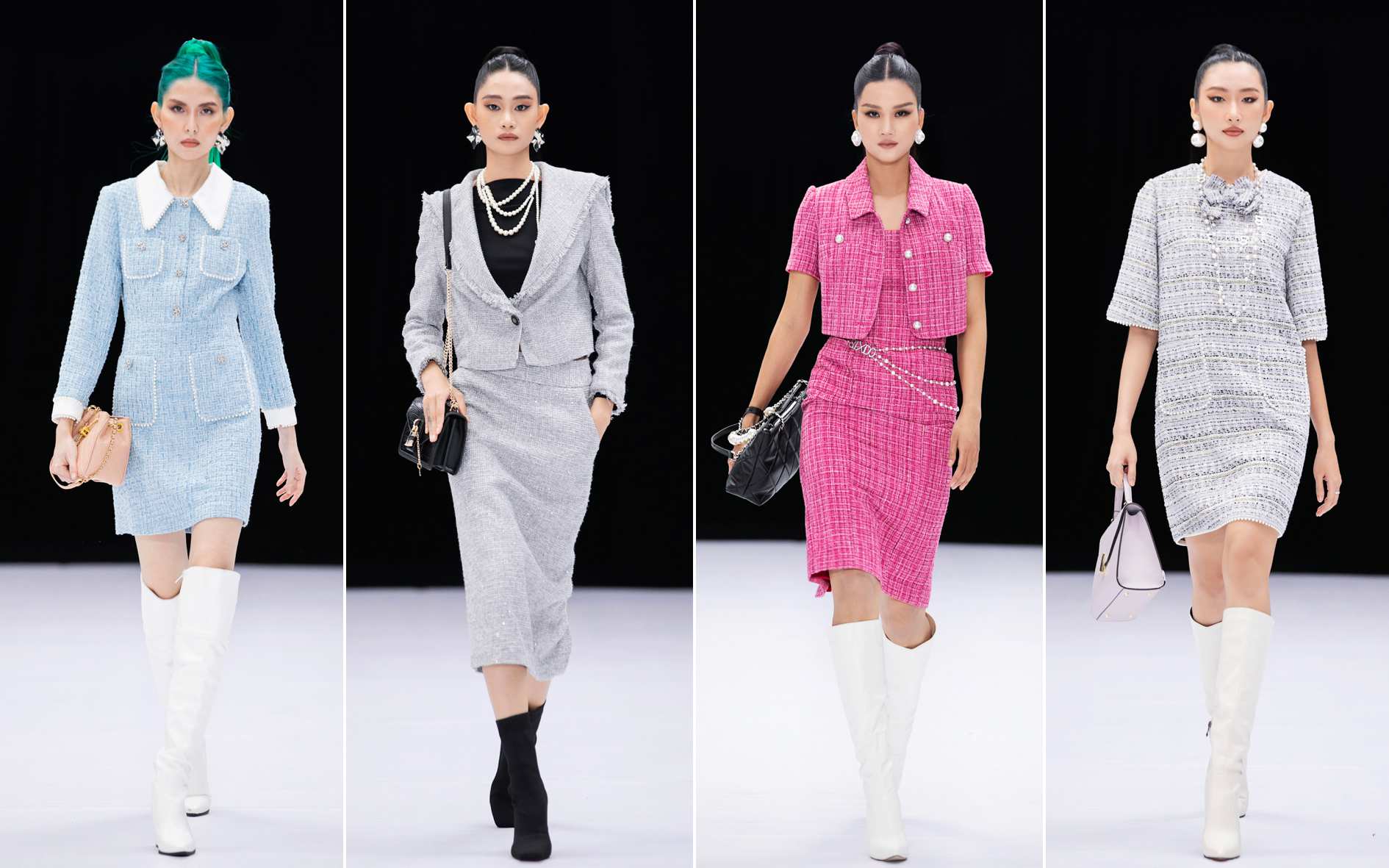 Hinh anh Trang phục vải tweed 5
