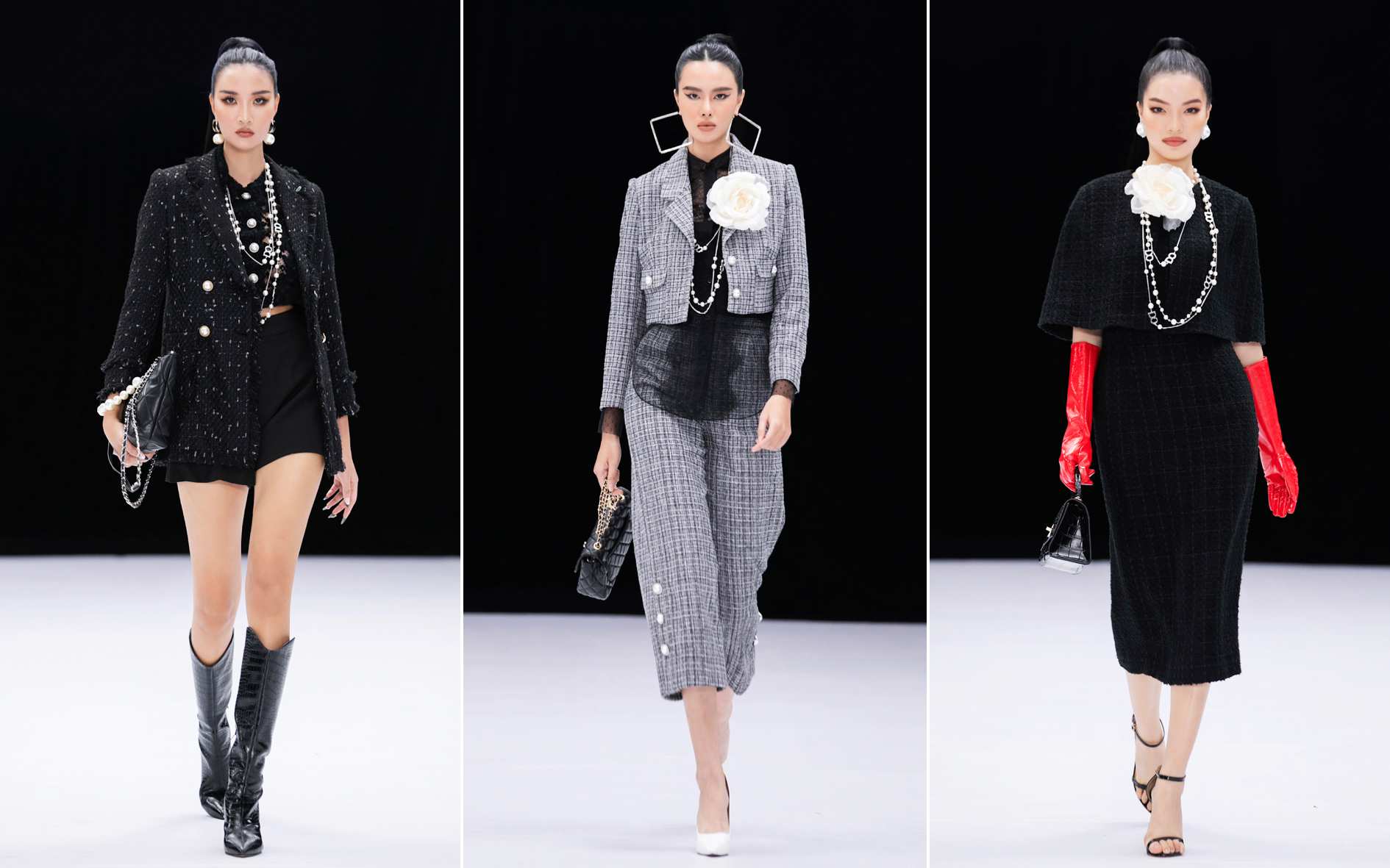 Hinh anh Trang phục vải tweed 8