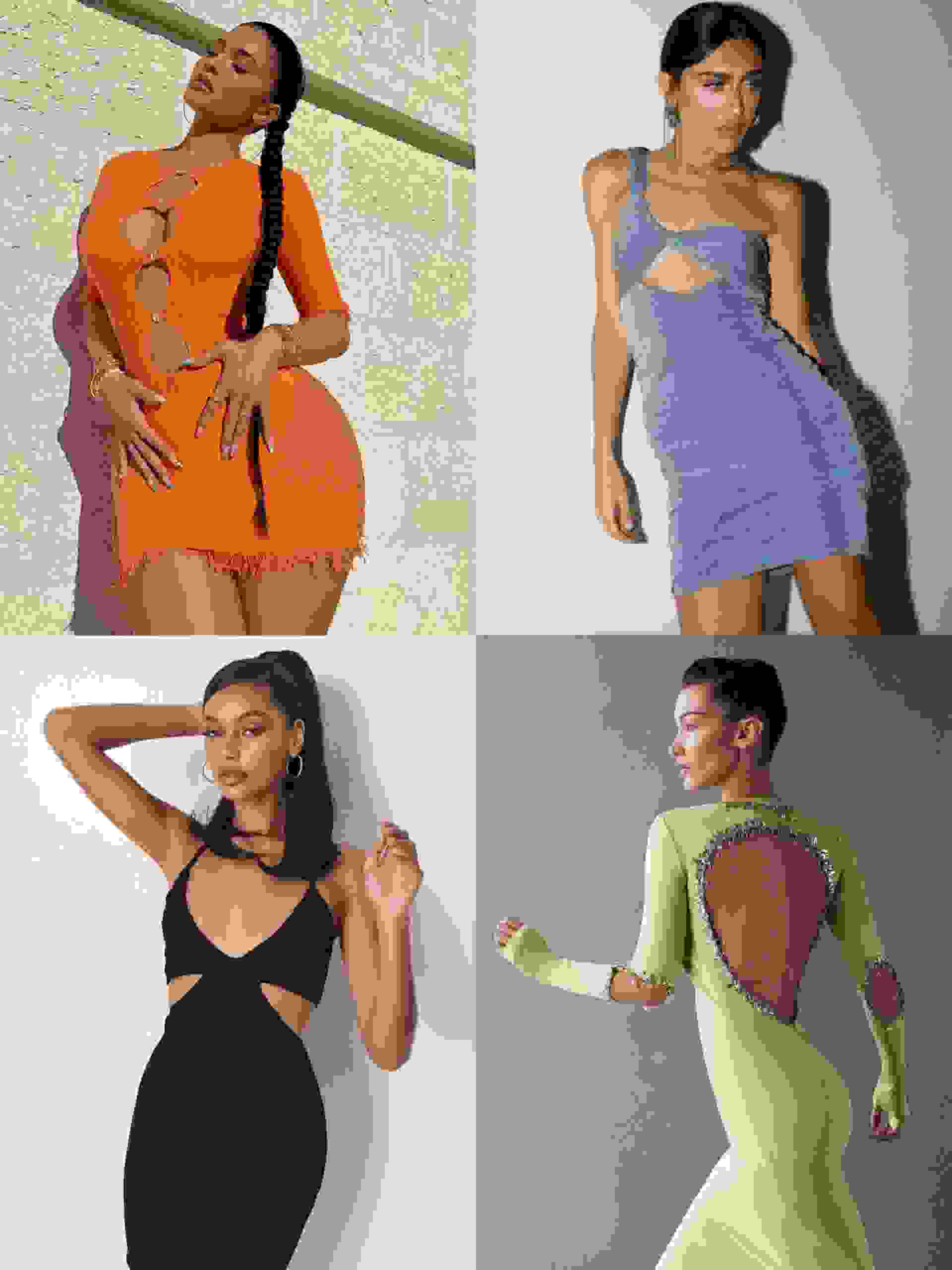 Hinh anh Đầm bodycon cut-out thời thượng 1