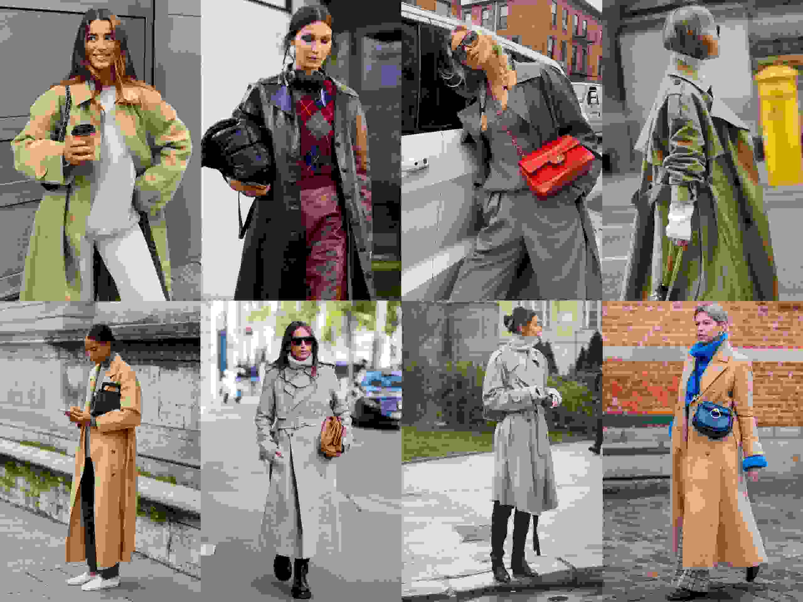 Hinh anh Thời thượng với áo trench coat 1