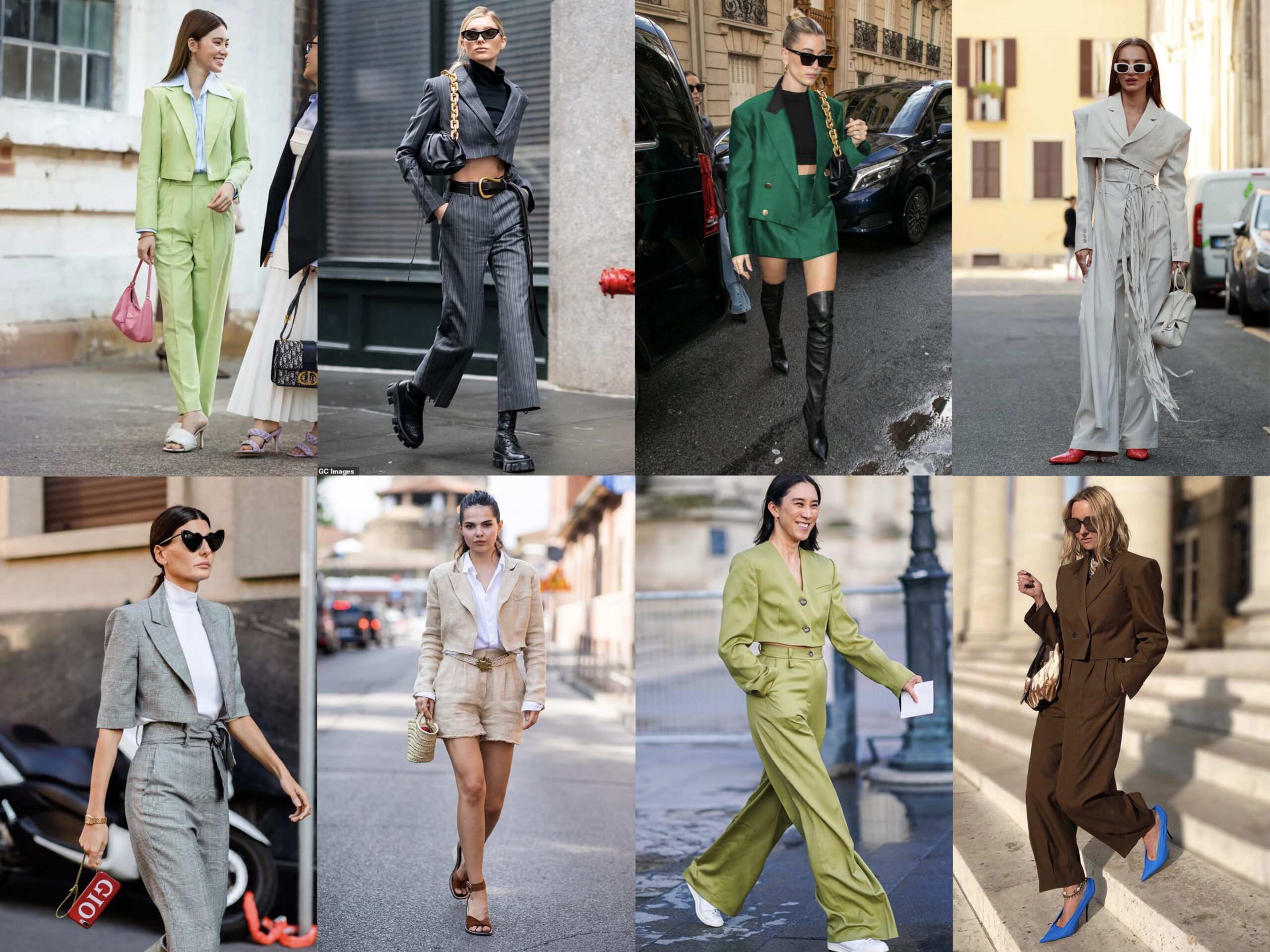 Hinh anh Thời thượng với cropped suit 1
