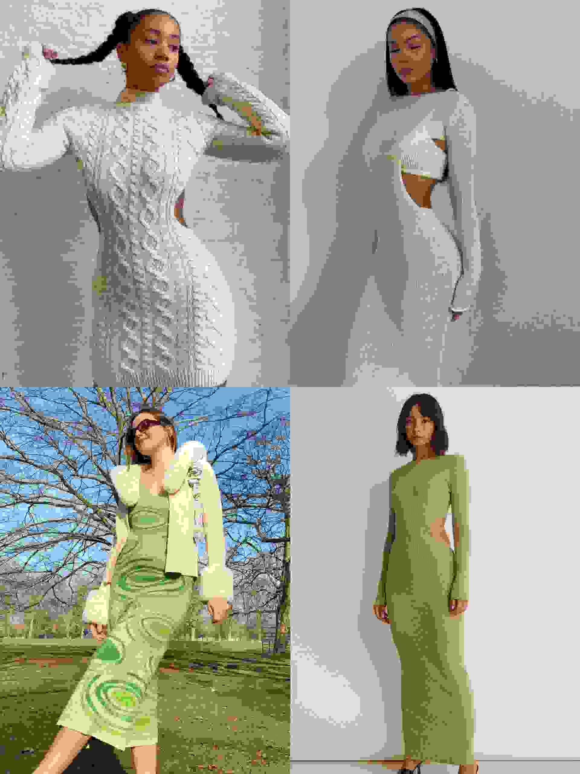 Hinh anh Đầm bodycon dệt kim chuẩn bài mùa lạnh 1