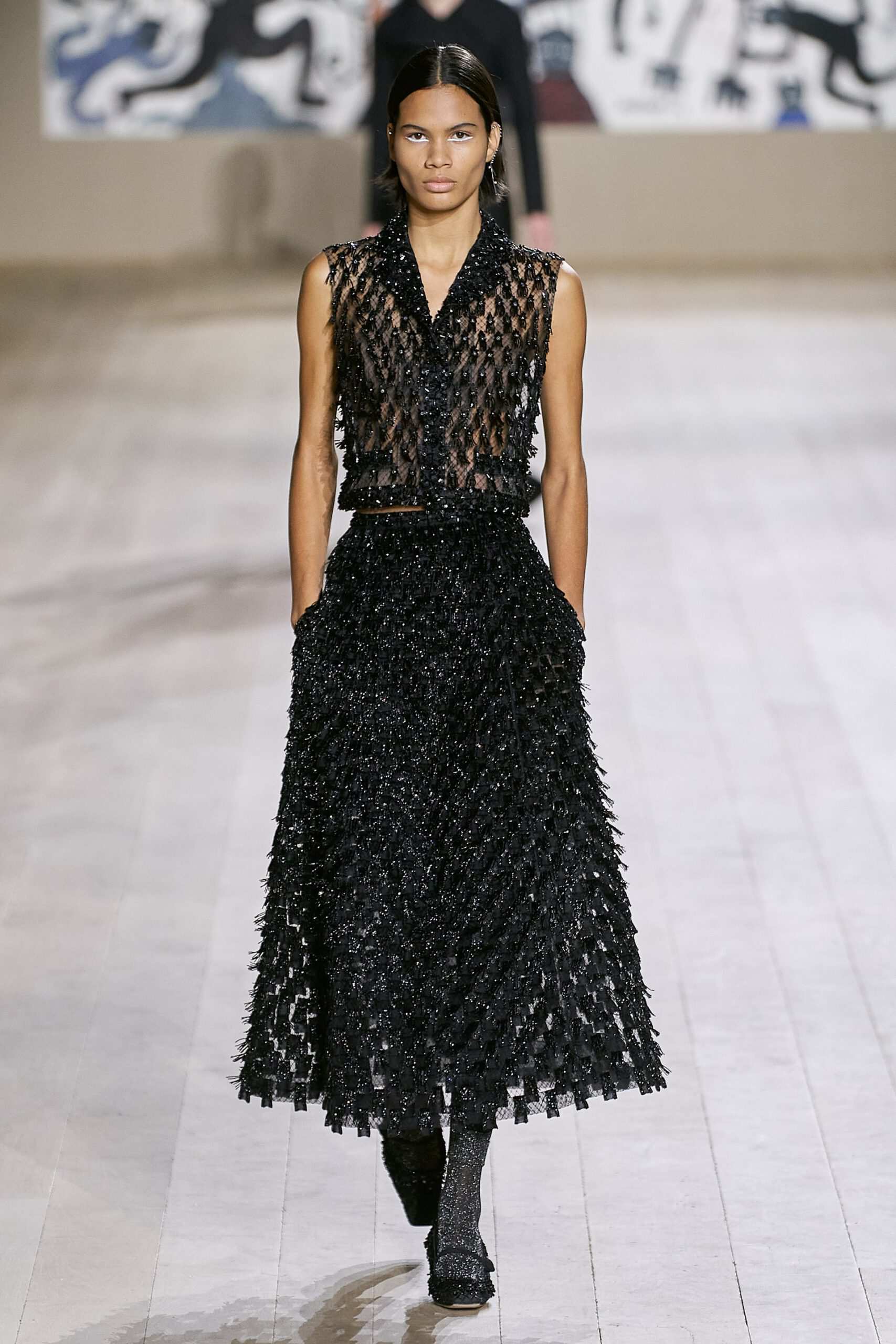 Hinh anh Christian Dior Haute Couture Xuân-Hè 2022: Phá vỡ ranh giới giữa nghệ thuật và thủ công tinh xảo trong địa hạt Haute Couture 18