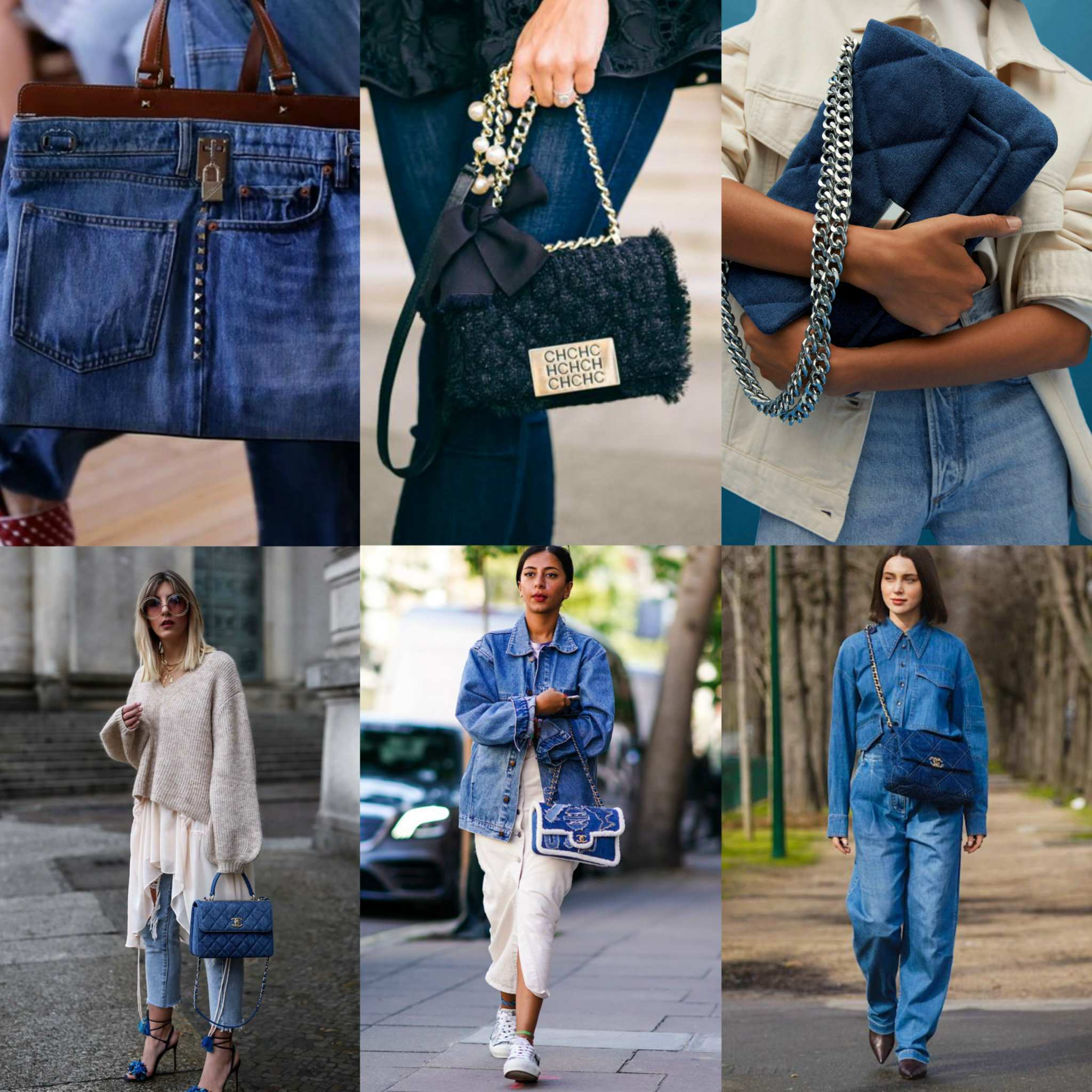 Hinh anh Điểm sáng cho outfit - Phụ kiện denim 1