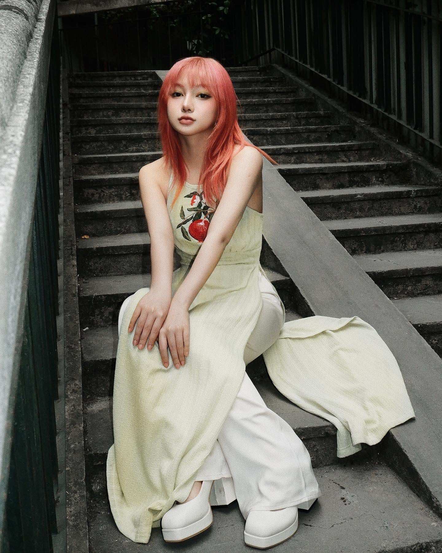 Hinh anh Trendy với bản phối cùng giày Mary Jane 2
