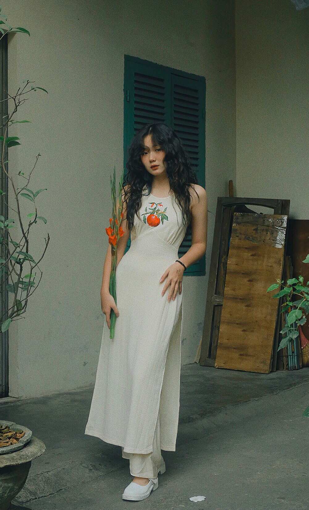 Hinh anh Trendy với bản phối cùng giày Mary Jane 3