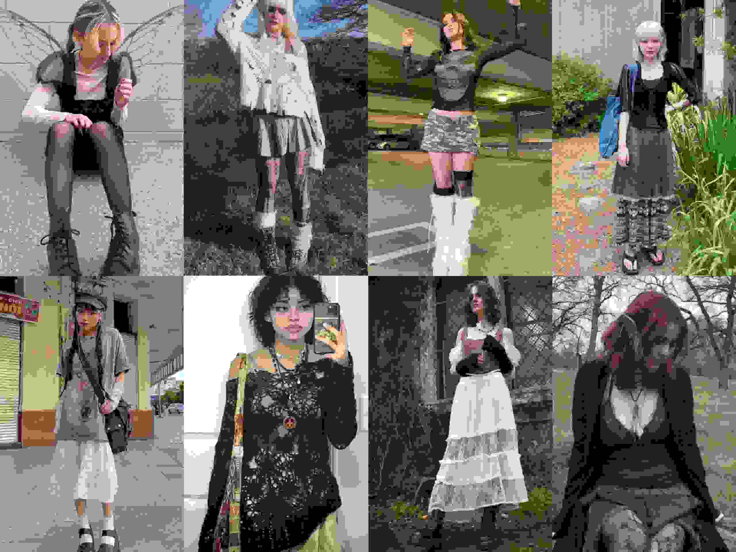 Hinh anh “Fairy Grunge” - phong cách thời trang của những nàng tiên bóng đêm 5
