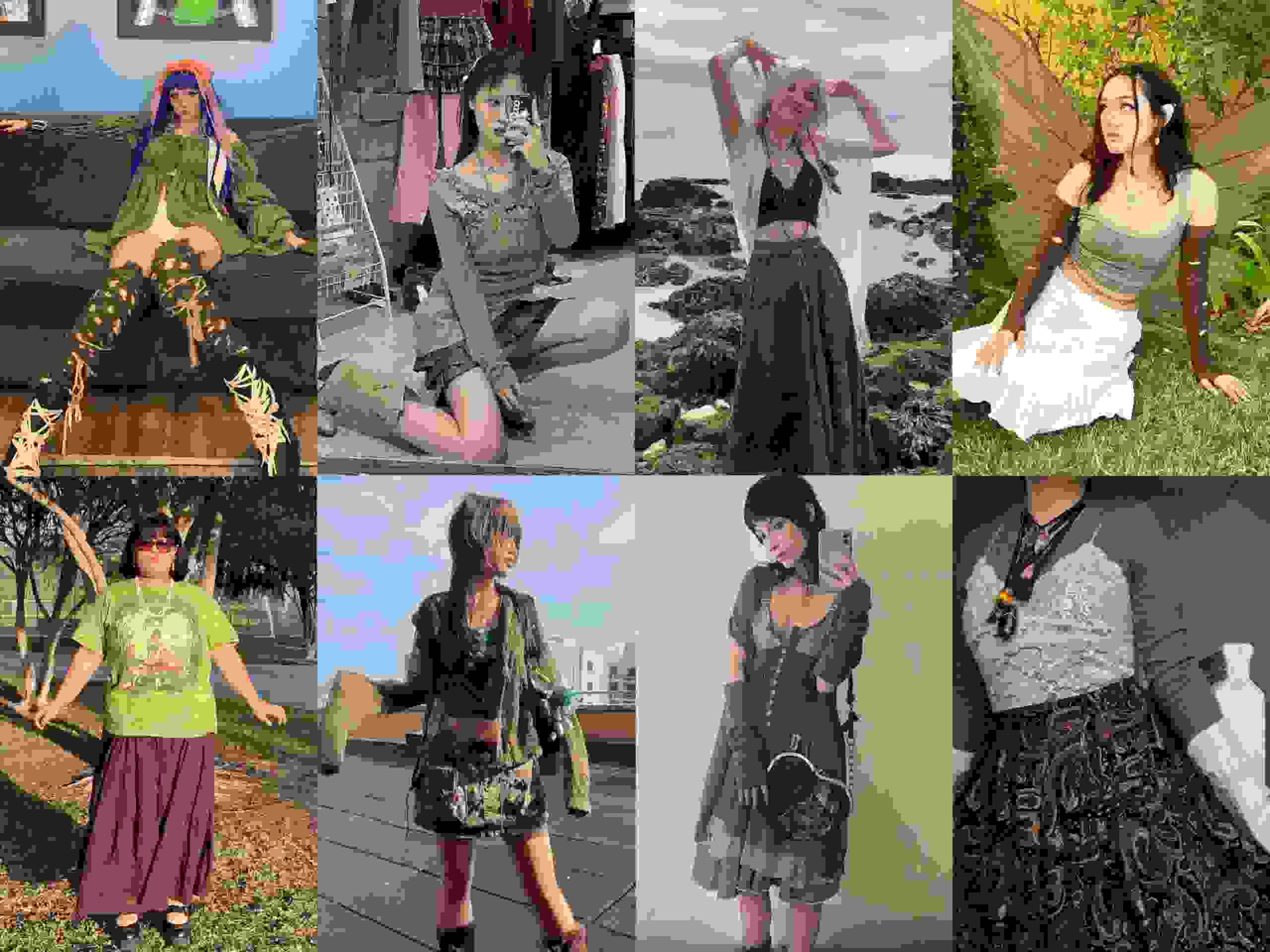 Hinh anh “Fairy Grunge” - phong cách thời trang của những nàng tiên bóng đêm 4