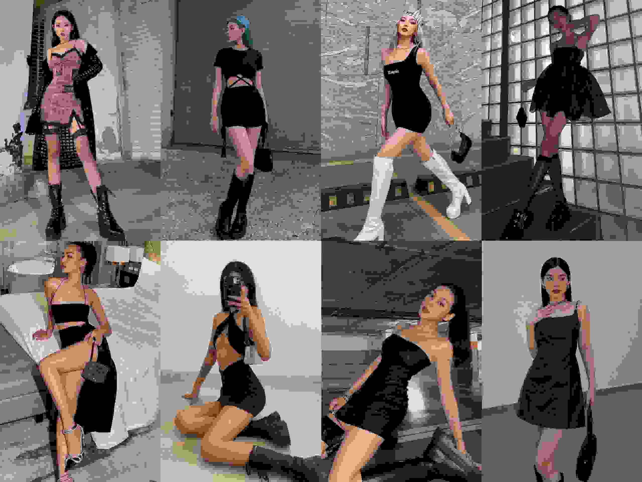 Hinh anh Quyến rũ với những chiếc little black dress 2