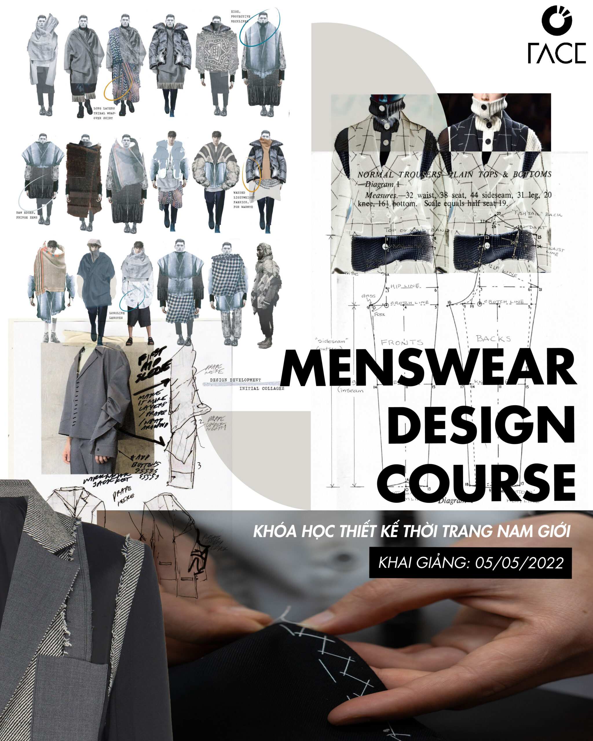 Hinh anh MENSWEAR DESIGN COURSE - KHOÁ HỌC THIẾT KẾ THỜI TRANG NAM GIỚI 1