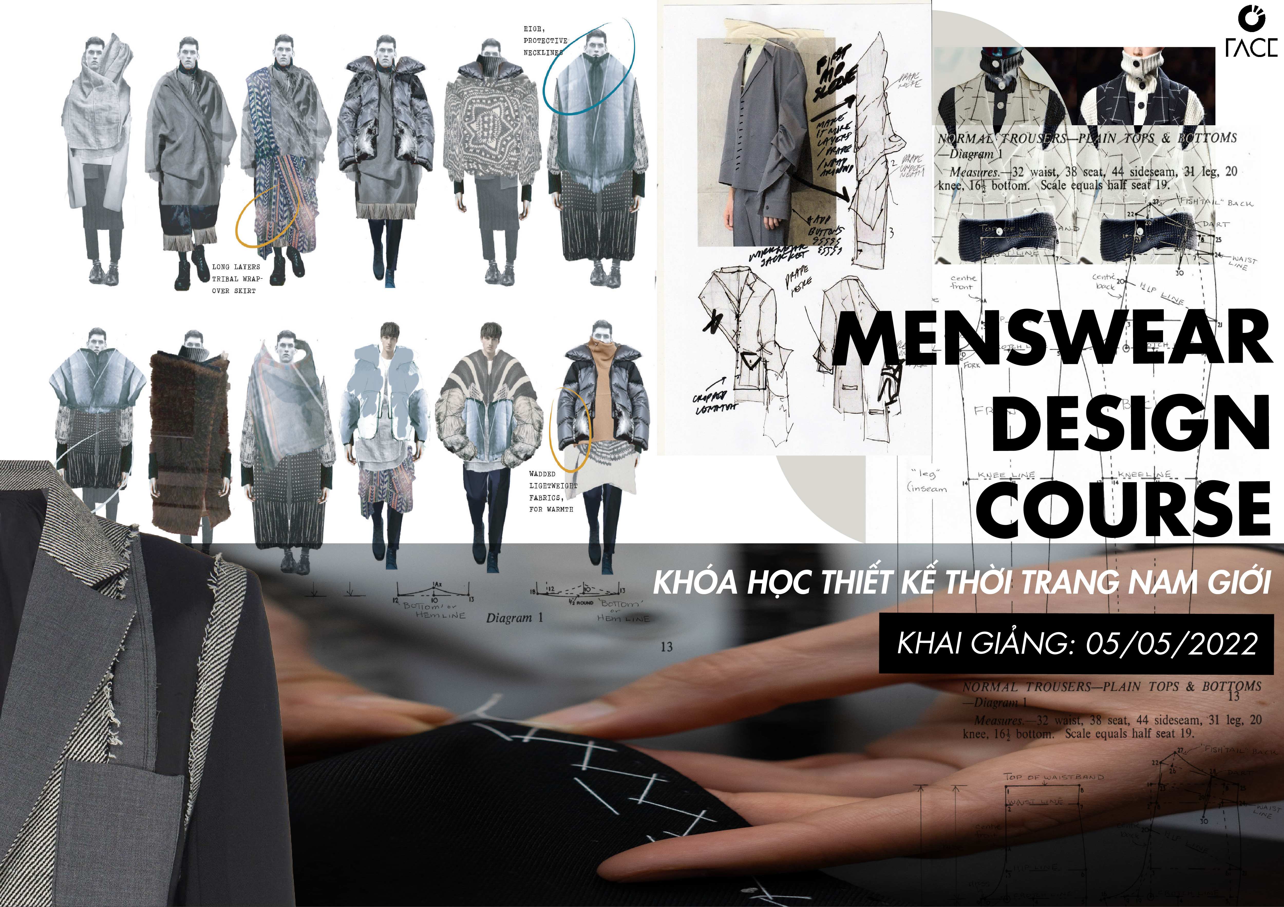Menswear Design Course - Hành trình trở thành nhà thiết kế hay chủ thương hiệu thời trang nam giới