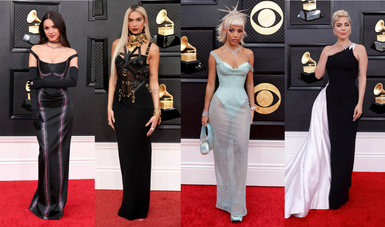 Vẫn "nóng" như mọi khi, thảm đỏ Grammy 2022 tràn ngập loạt bộ cánh lộng lẫy nhất
