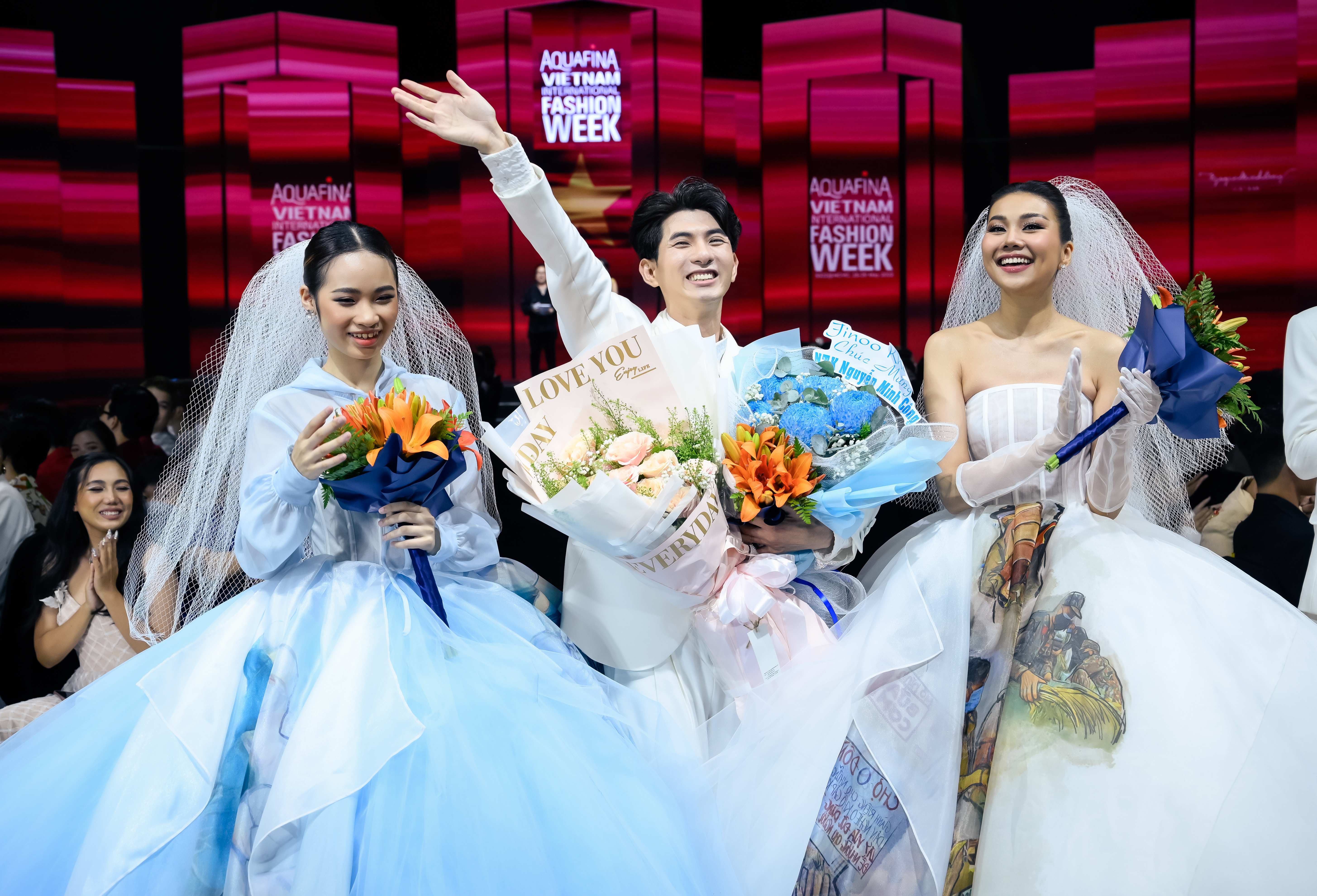 [VIFW 2022] Những “Siêu anh hùng áo trắng” của NTK Nguyễn Minh Công, họ là ai?