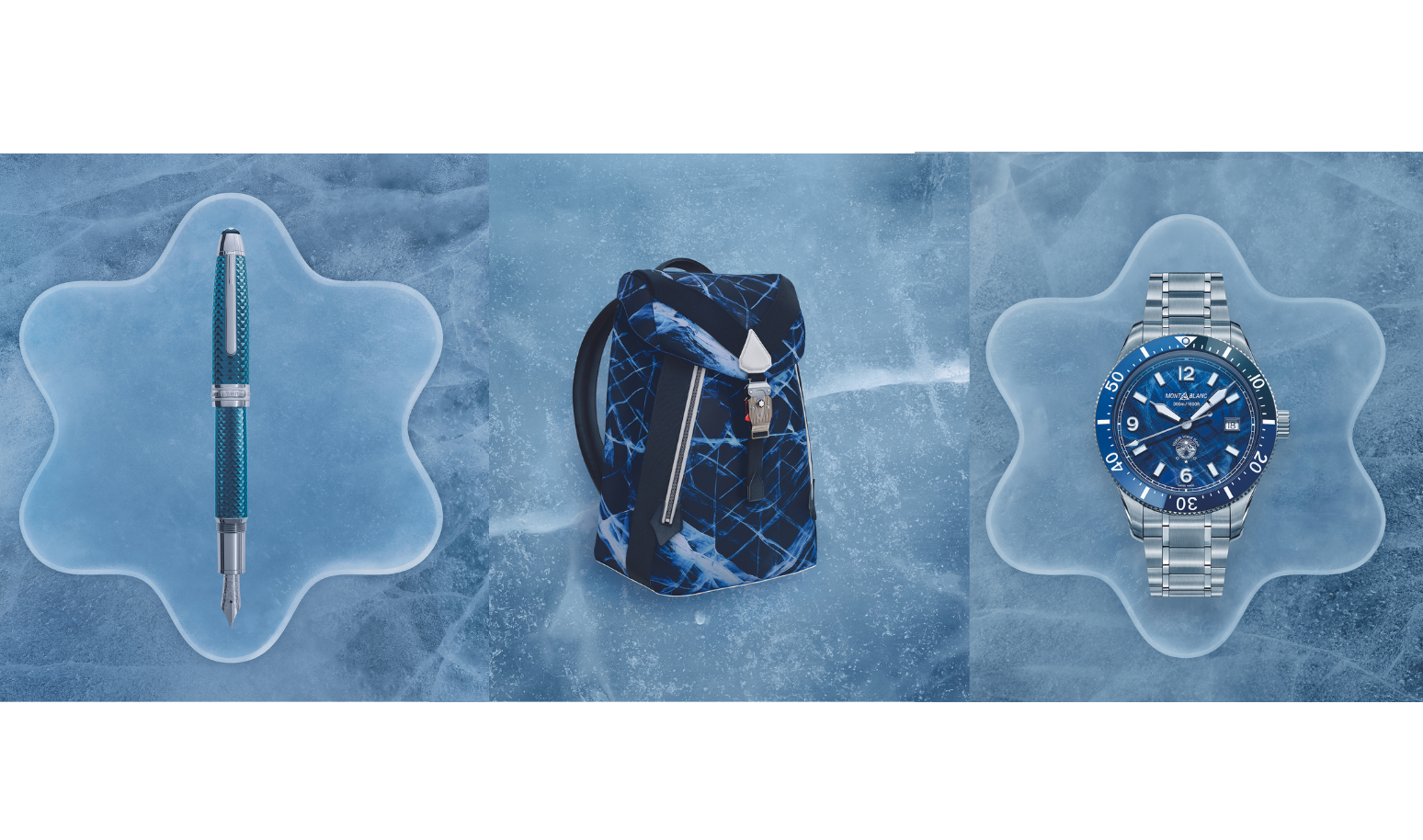 Montblanc - "Glacier" Collection: Vẻ đẹp đầy mê hoặc của những dòng sông băng