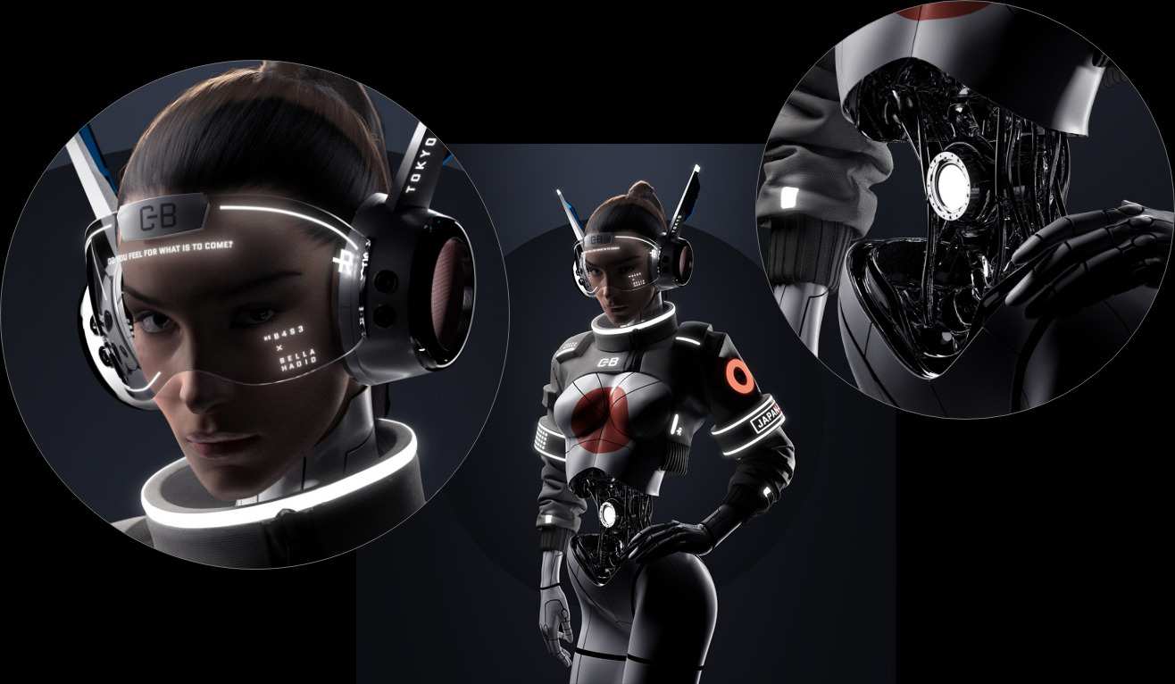 Hinh anh Bella Hadid chính thức gia nhập vũ trụ Metaverse cùng 11.111 bản thể NFT khác nhau 1