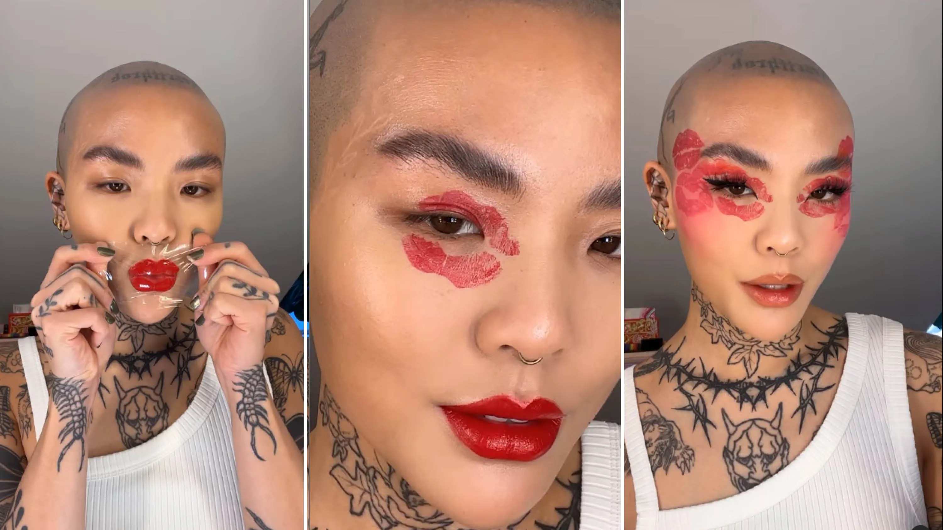 TikTok Makeup: Trang điểm mắt nhưng không dùng phấn mắt, tại sao không?