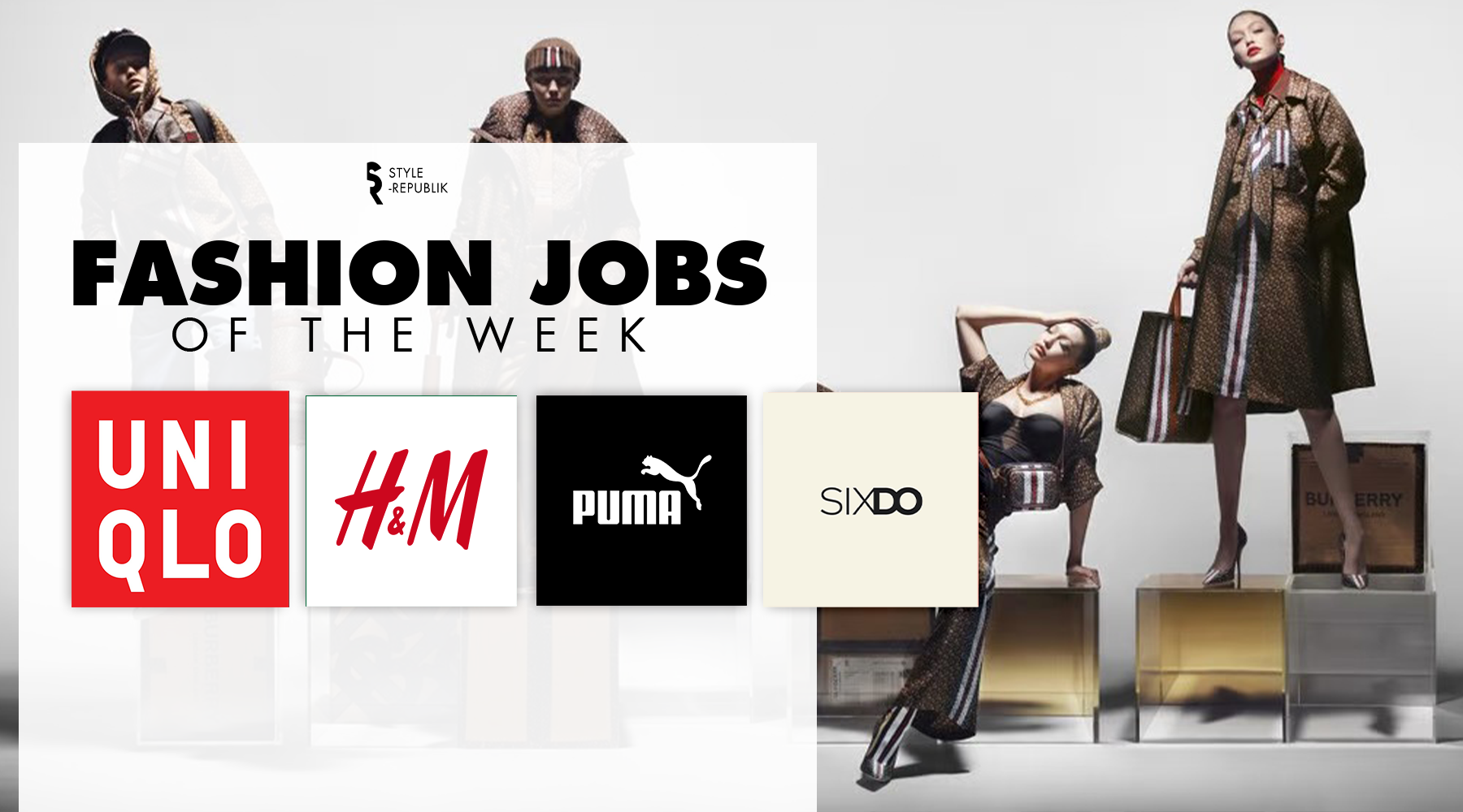 [Fashion Jobs of the Week] Việc làm thời trang tại Puma, H&M, Uniqlo và SIXDO