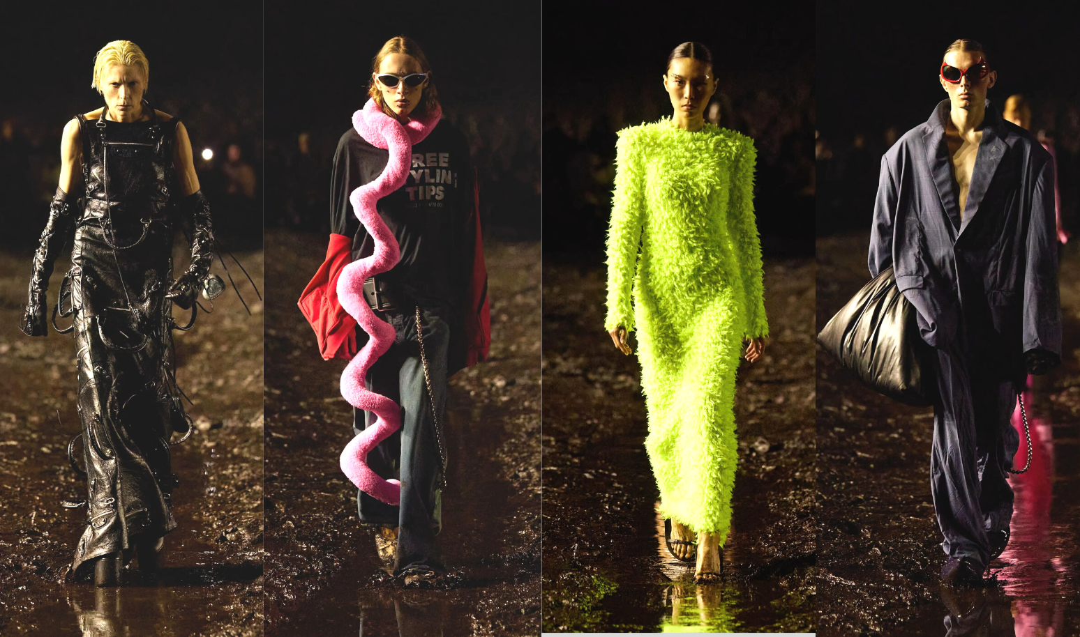 Balenciaga Spring 2023: “Xa xỉ, rách rưới, dơ bẩn, thích hay không thích,...sao cũng được!” - Demna Gvasalia đã không còn muốn giải thích cho bộ sưu tập của mình