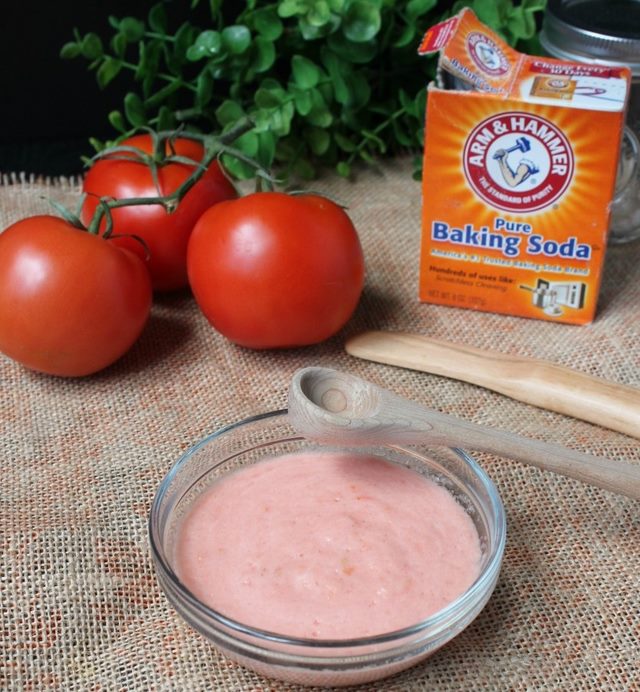 Hinh anh 4. Sử dụng cà chua, đường và baking soda để làm sáng da 1