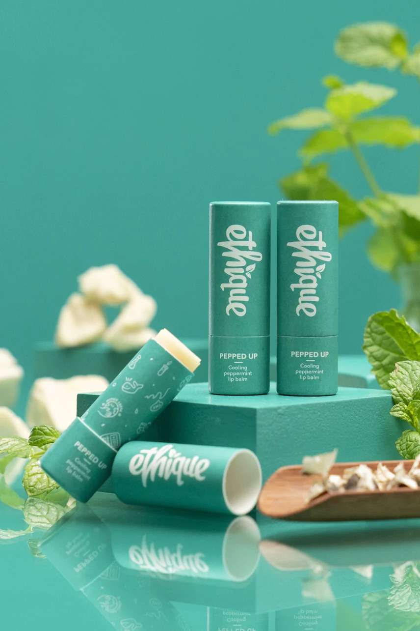 Hinh anh 4. Son dưỡng môi tái chế - Ethique Pepped Up Cooling Peppermint Lip Balm 1