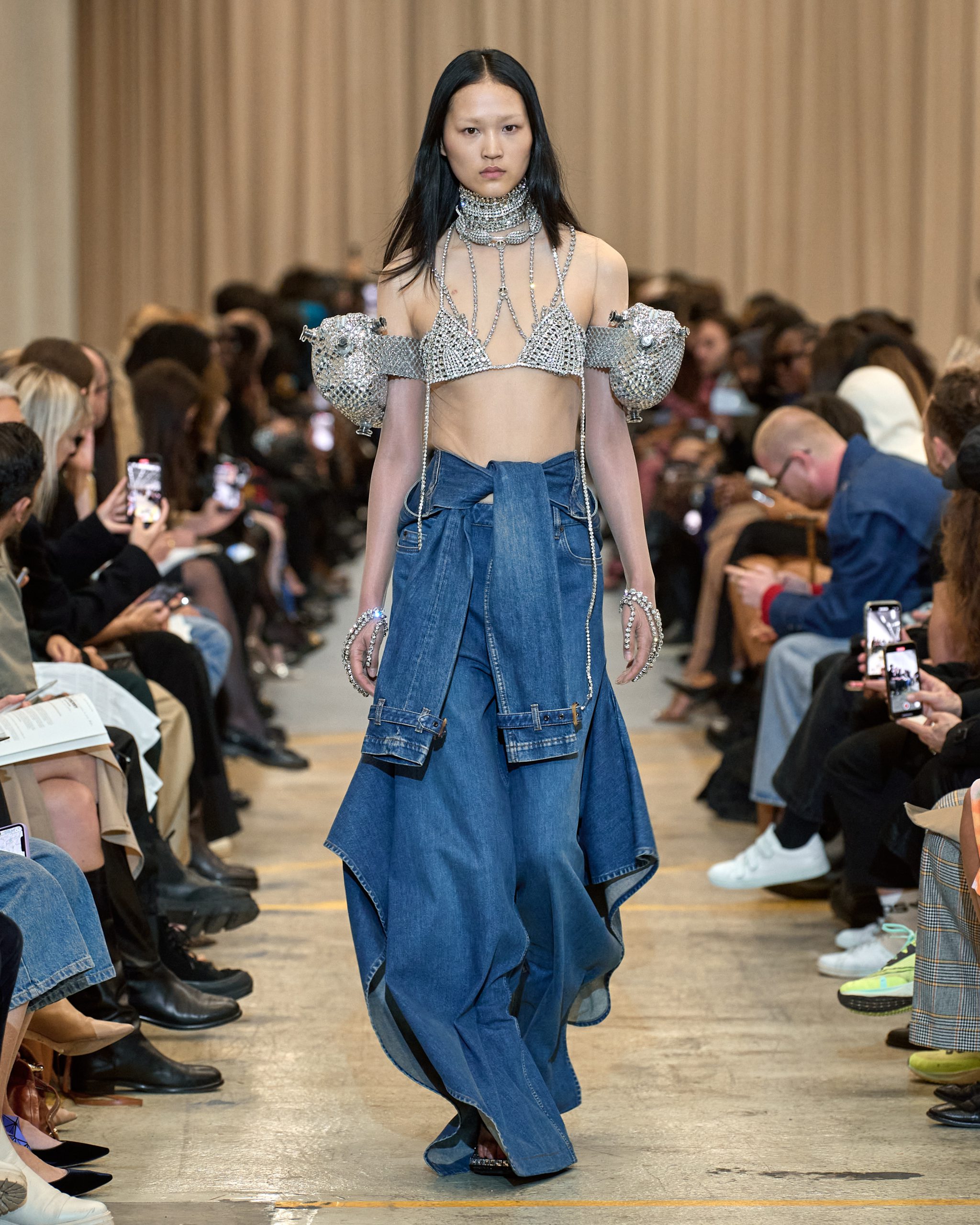 Hinh anh Váy denim dài 1