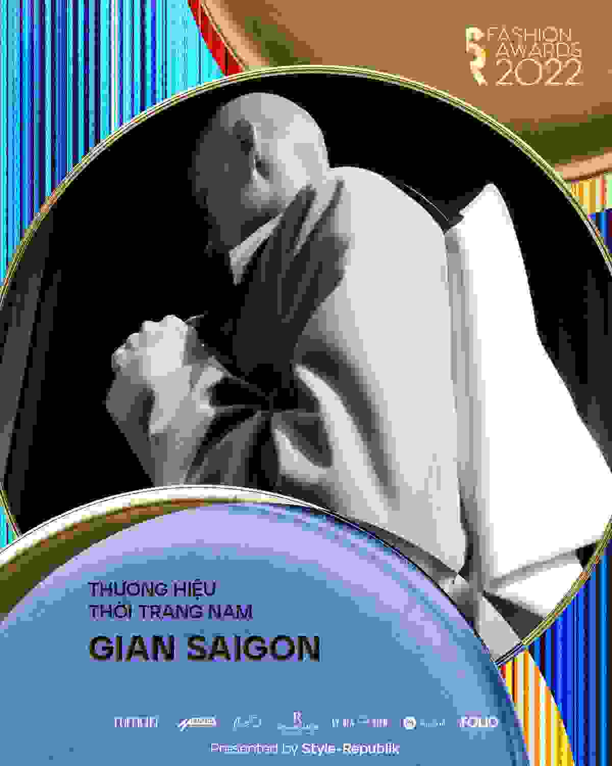 Hinh anh Chúc mừng GIAN SAIGON - Thương Hiệu Thời Trang Nam Của Năm Tại SR Fashion Awards 2022. Bạn có thể chia sẻ cảm nhận của mình sau khi được xướng tên trao giải? 1