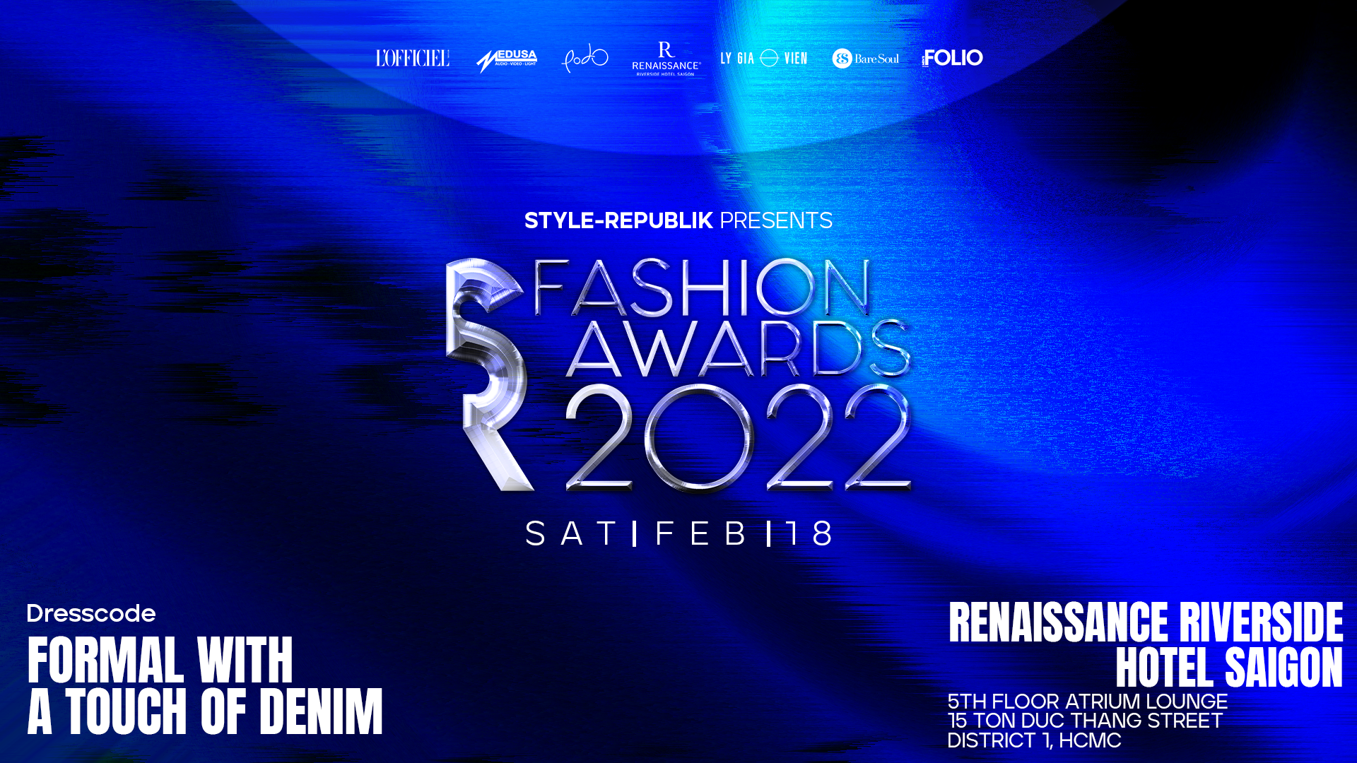 SR Fashion Awards 2022 - "Giải thưởng tôn vinh giá trị Việt" chính thức diễn ra vào ngày 18.02.2023