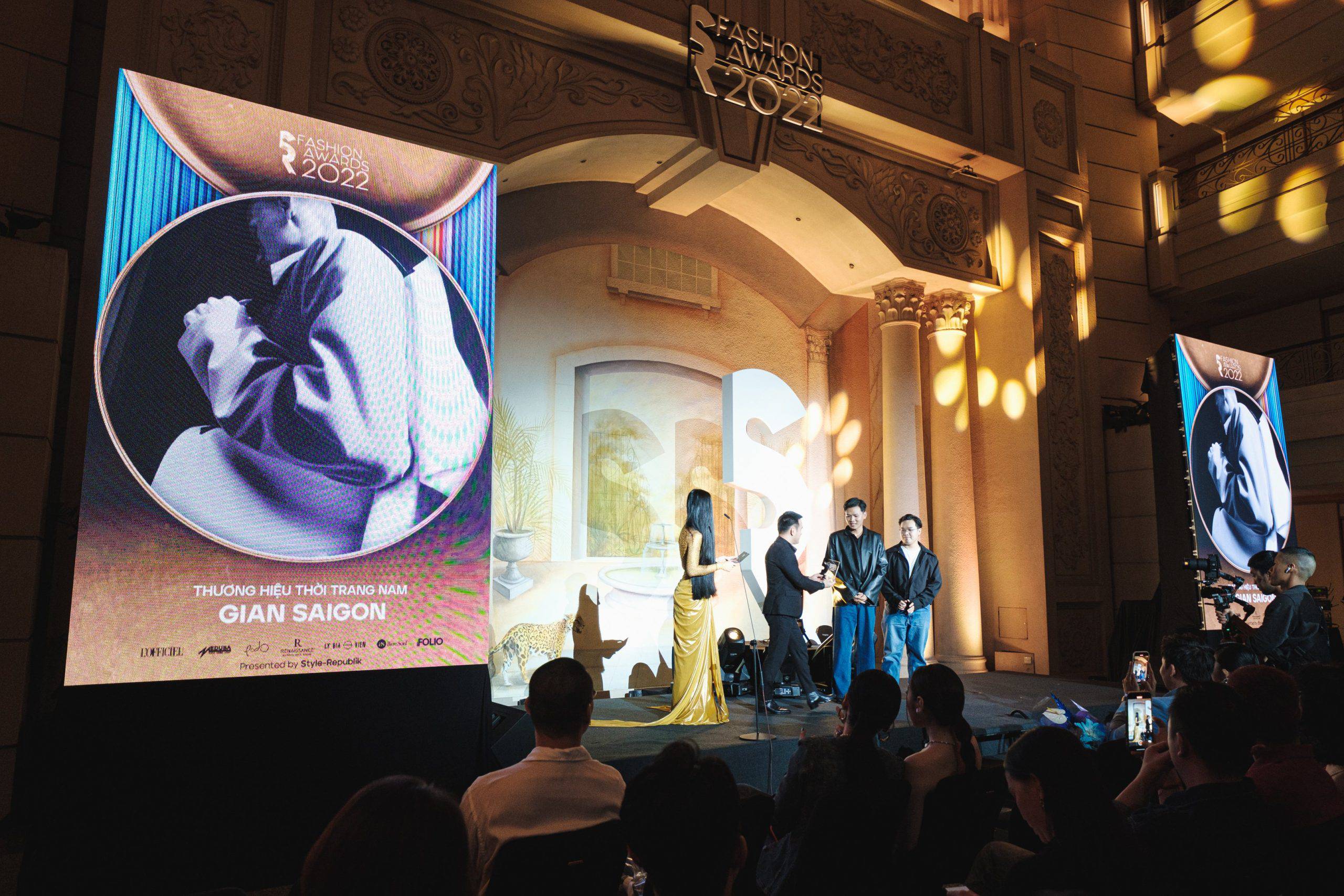 Hinh anh Trò chuyện cùng GIAN SAIGON - Thương Hiệu Thời Trang Nam của SR Fashion Awards 2022 1