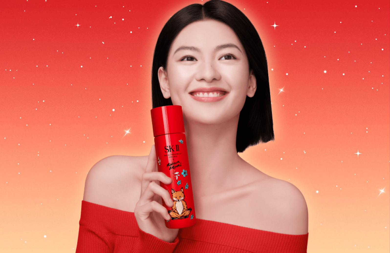 Bí quyết đơn giản của người Nhật cho làn da căng mọng của SK-II x Maison Kitsuné