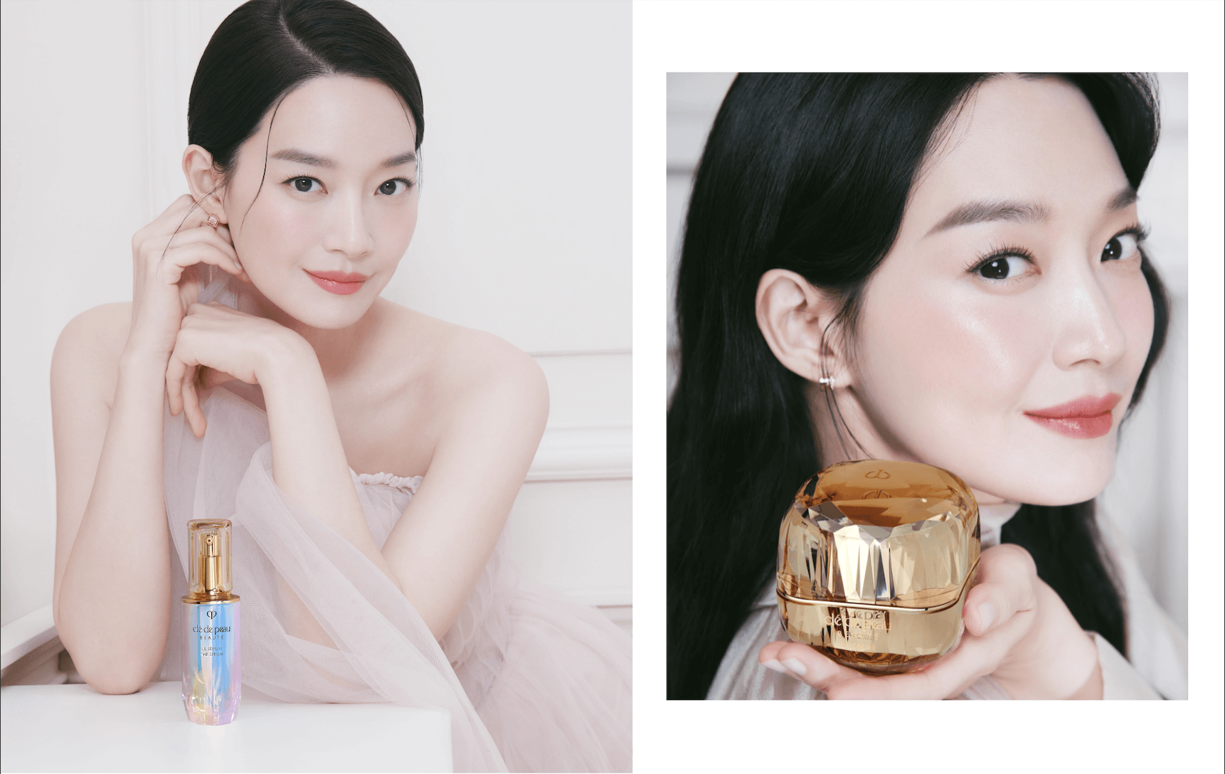 Diễn viên Shin Min-A đẹp rạng ngời trong vai trò Đại sứ thương hiệu mới nhất của Clé De Peau Beauté