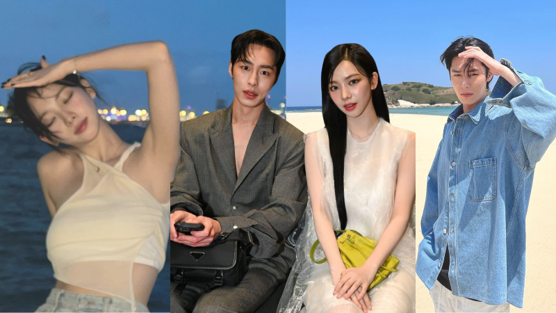 Tủ đồ “yêu từ cái nhìn đầu tiên” của cặp gà bông Lee Jae Wook và Karina (aespa) có gì?