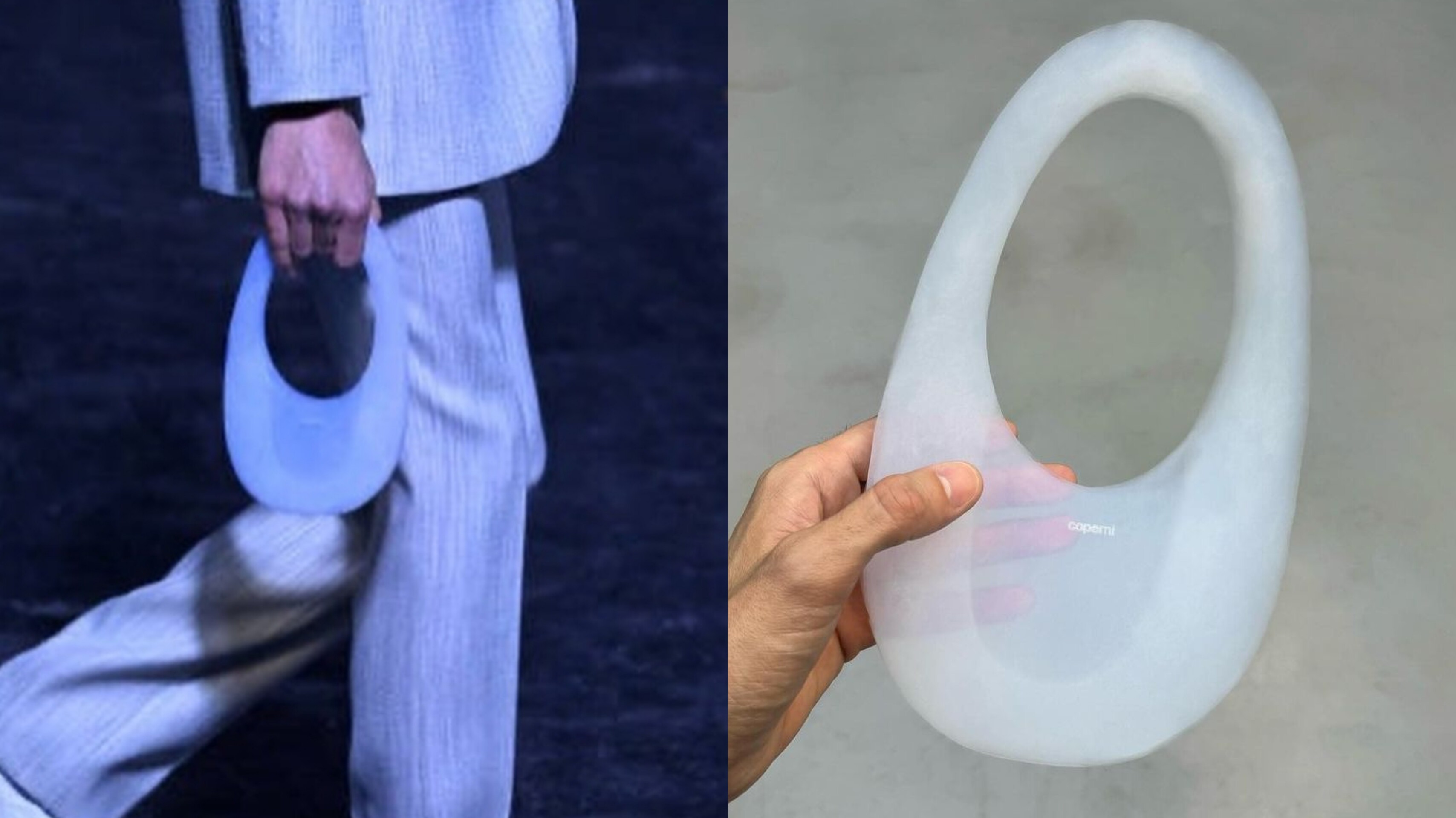 Air Swipe Bag, chiếc túi làm từ 99% không khí của Coperni - Bước nhảy vọt cho nhân loại và thời trang 
