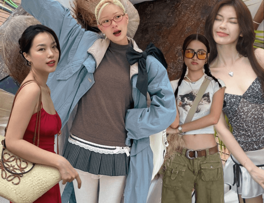 Hinh anh Nhộn nhịp kỳ nghỉ lễ với nhiều gợi ý trang phục từ các hot TikToker 1