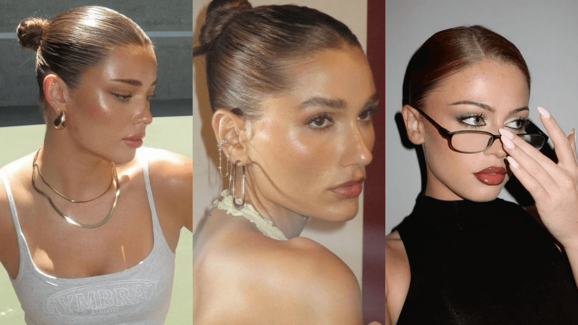 Hinh anh Slicked back Bun - Búi tóc thấp được những “clean girl” ưu ái 5
