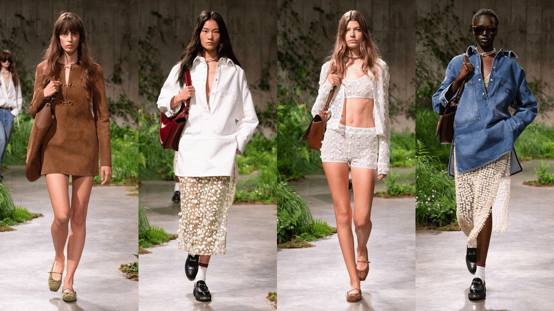 Hinh anh Gucci Cruise 2025 - Sabato De Sarno “hâm nóng” mối tình giữa nhà mốt Ý và London 15