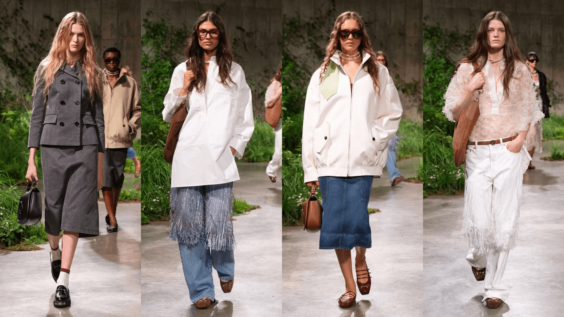 Hinh anh Gucci Cruise 2025 - Sabato De Sarno “hâm nóng” mối tình giữa nhà mốt Ý và London 20