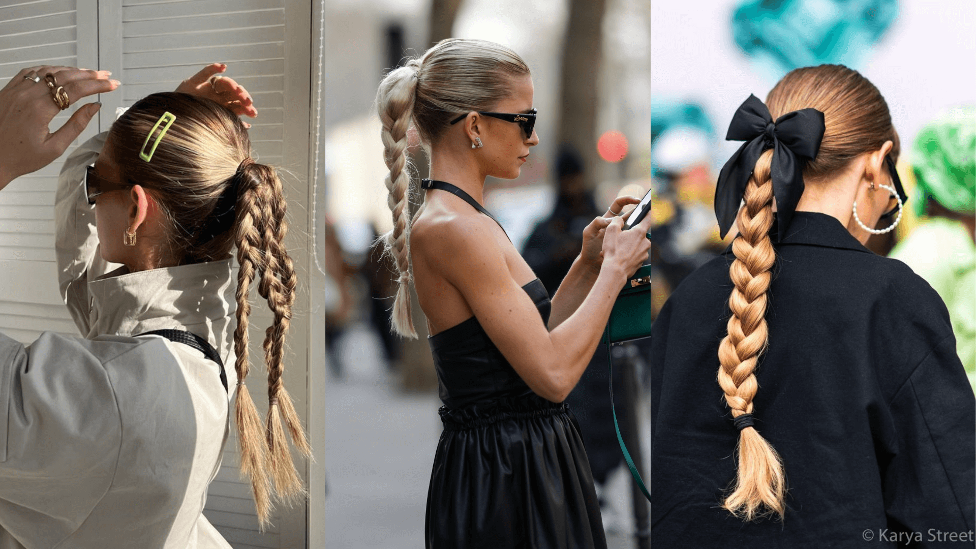 Hinh anh Braid Ponytail - Bím tóc đuôi gà thống lĩnh “đường đua” xu hướng 3