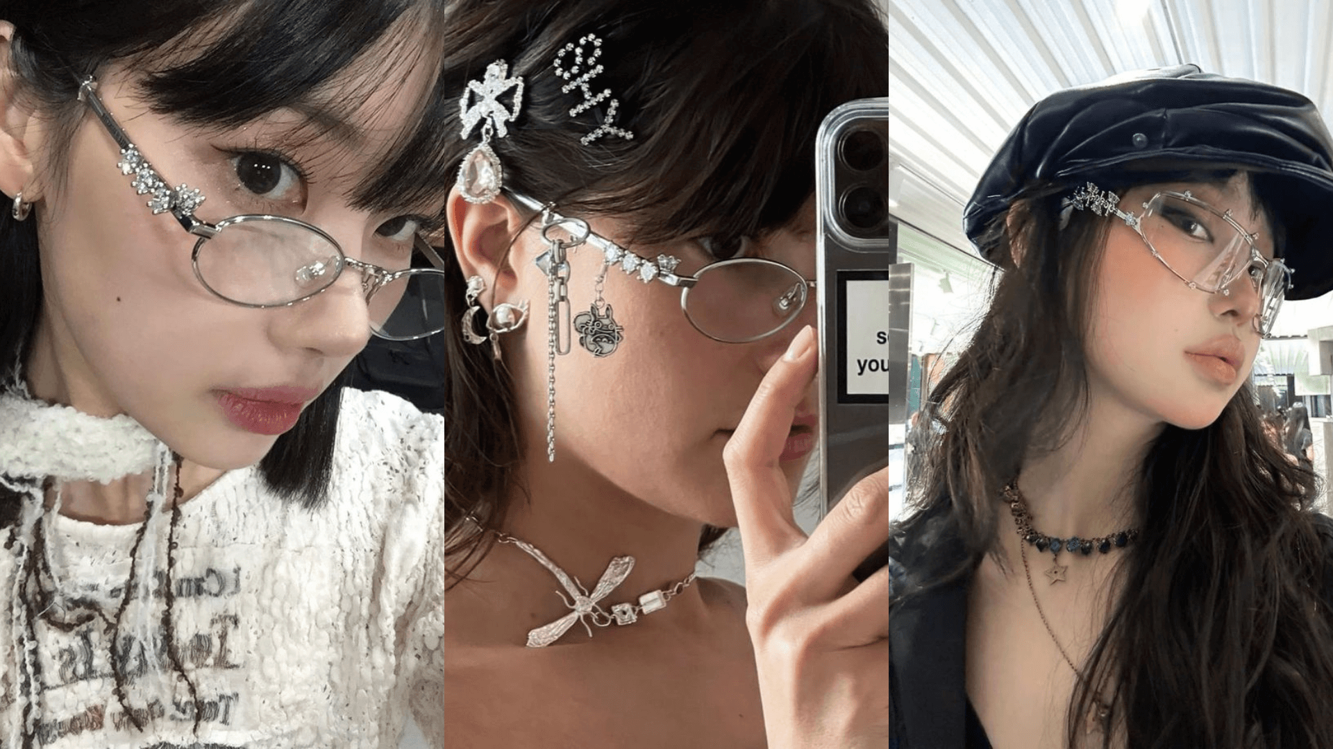Hinh anh Sự quyến rũ của kính râm có gắn charm 2