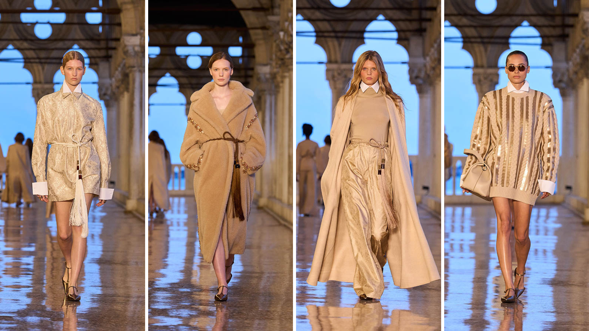 Hinh anh Max Mara Resort 2025: Dòng chảy của sự hào nhoáng và sang trọng tại Venice 2