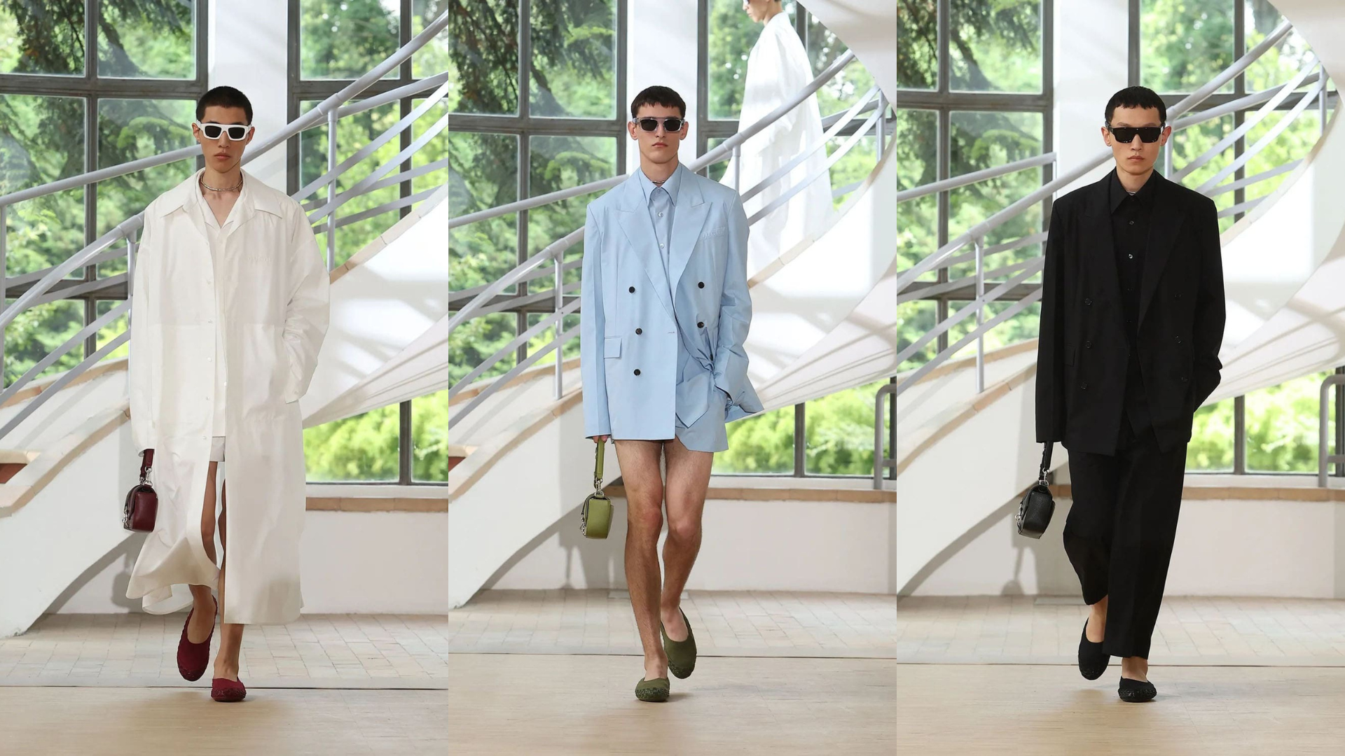 Hinh anh Gucci Spring 2025 Menswear - Rời bỏ phố thị, Sabato De Sarno tìm sự tự do trên những con sóng 11