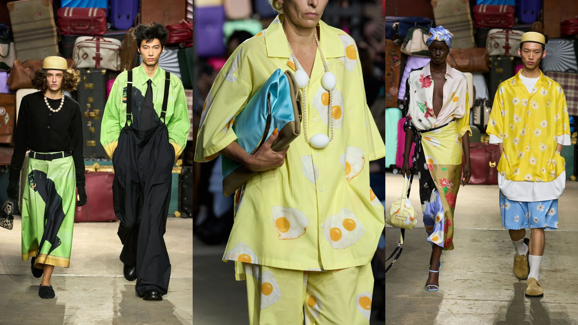 Hinh anh Moschino Spring 2025 Menswear - Lăng kính đậm chất sân khấu của Adrian Appiolaza về phong cách sống ở Ý 14