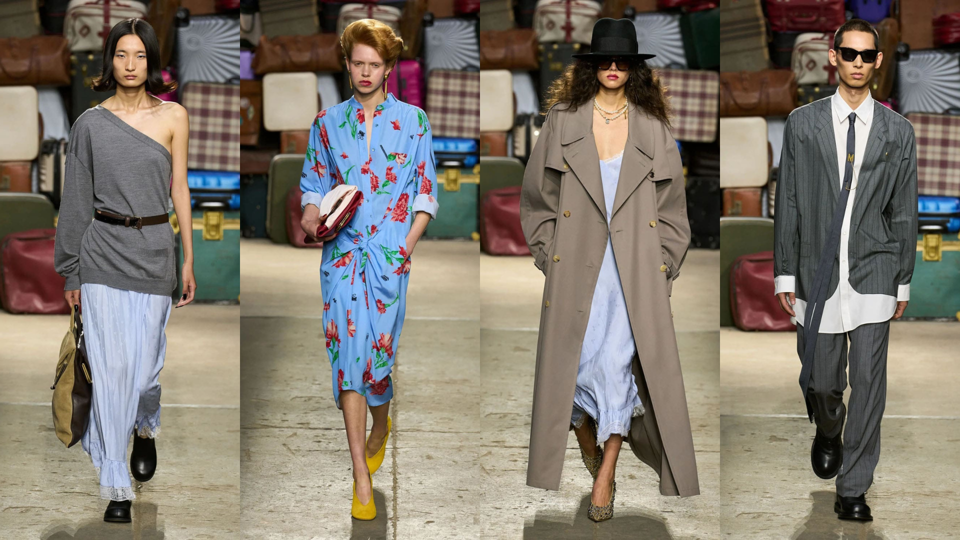Hinh anh Moschino Spring 2025 Menswear - Lăng kính đậm chất sân khấu của Adrian Appiolaza về phong cách sống ở Ý 6