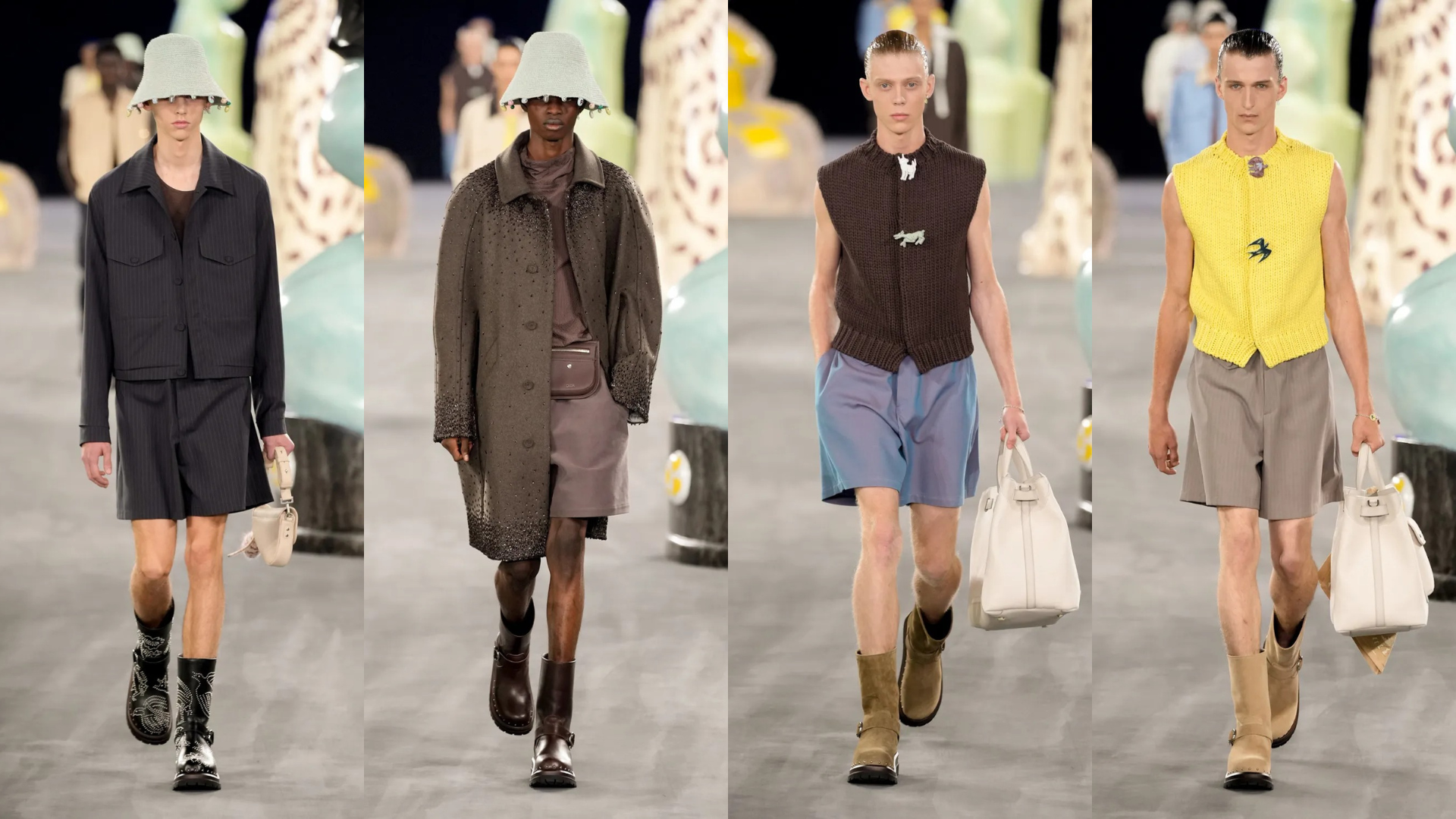 Hinh anh Dior Spring 2025 Menswear - Lời ca ngợi đầy màu sắc dành cho nghệ thuật 11