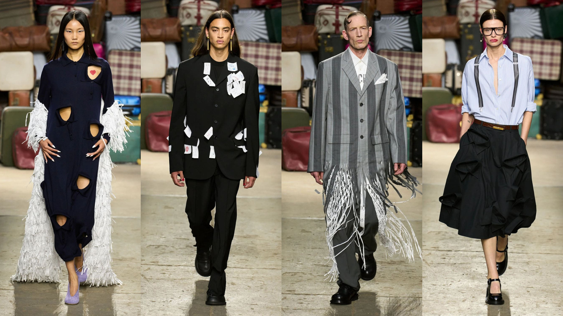 Hinh anh Moschino Spring 2025 Menswear - Lăng kính đậm chất sân khấu của Adrian Appiolaza về phong cách sống ở Ý 5