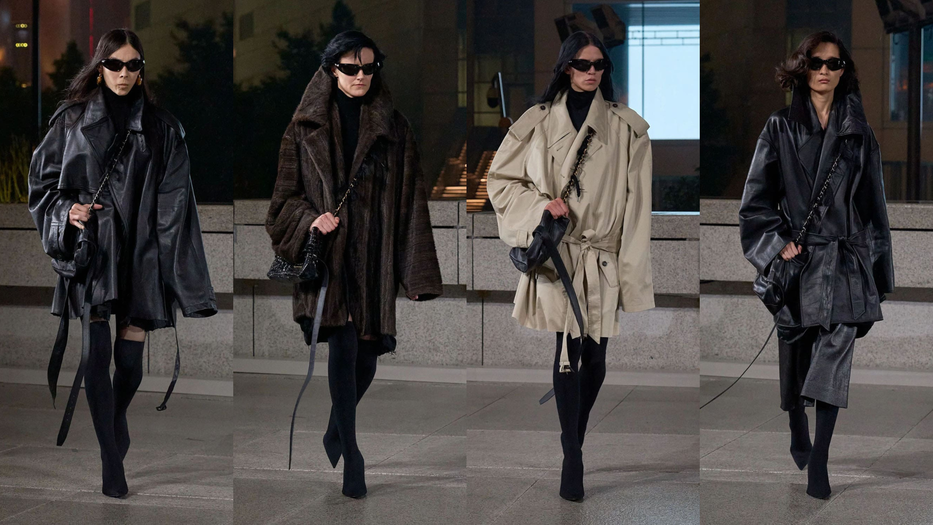 Hinh anh Balenciaga Spring 2025 - Cơn mưa mang điềm báo cho tương lai của Balenciaga ở Thượng Hải 10