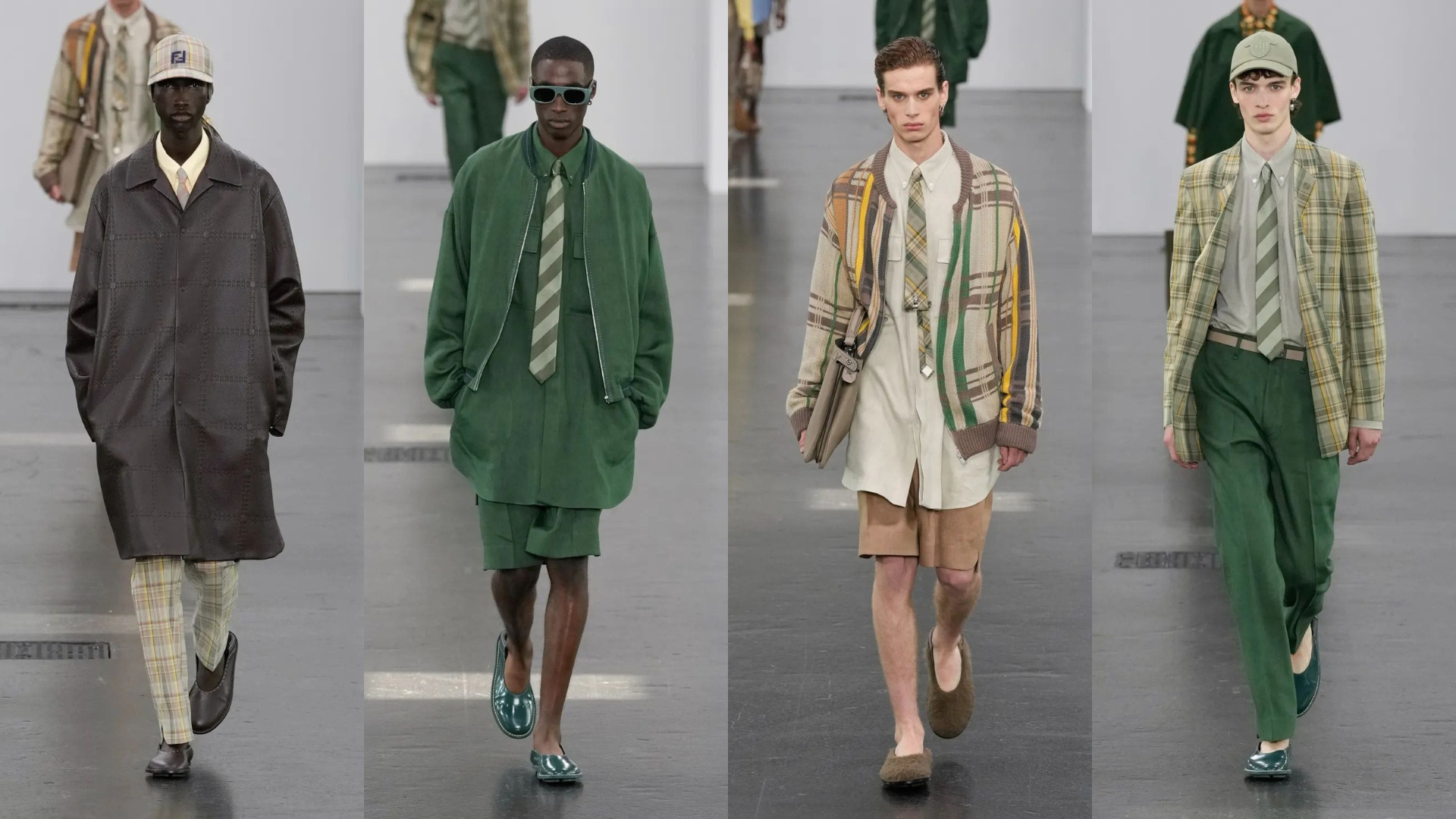 Hinh anh Fendi Spring 2025 Menswear - Silvia Venturini Fendi tôn vinh di sản 100 năm của nhà mốt Ý 7