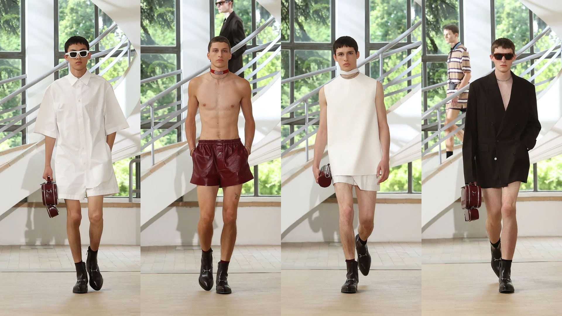 Hinh anh Gucci Spring 2025 Menswear - Rời bỏ phố thị, Sabato De Sarno tìm sự tự do trên những con sóng 3