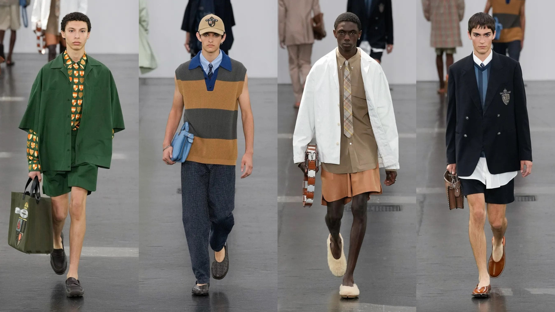 Hinh anh Fendi Spring 2025 Menswear - Silvia Venturini Fendi tôn vinh di sản 100 năm của nhà mốt Ý 6